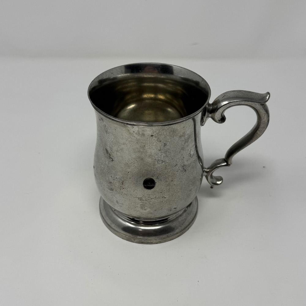 Vintage Williamsburg Kirk Stieff Reserve Pewter‎ Cup - FLAWS ON EXTERIOR